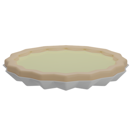 Torta de ovos  3D Icon