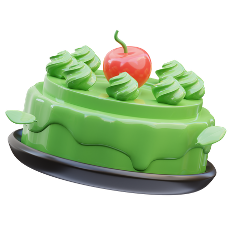 Torte Kuchen  3D Icon