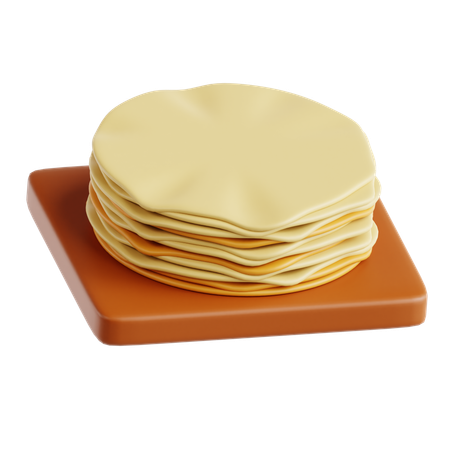 Tortilla  3D Icon