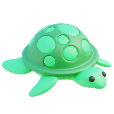 Tortuga  3D Icon