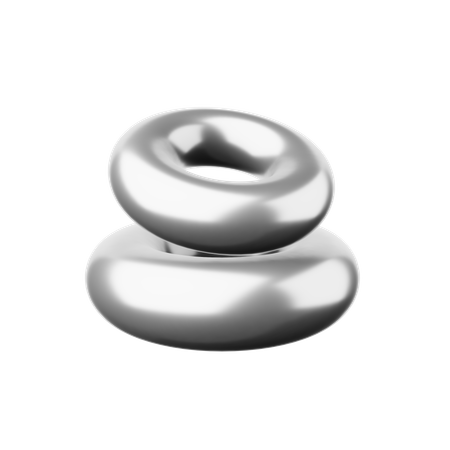 Torus Abstract Shape  3D Icon