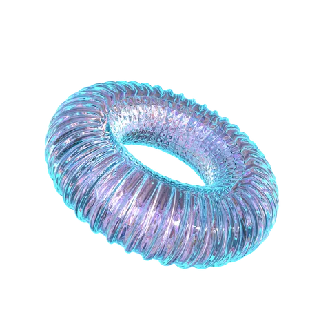 Torus Abstract Shape  3D Icon