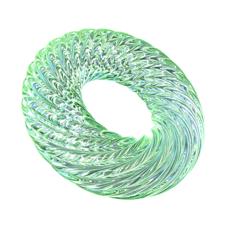 Torus Abstract Shape  3D Icon