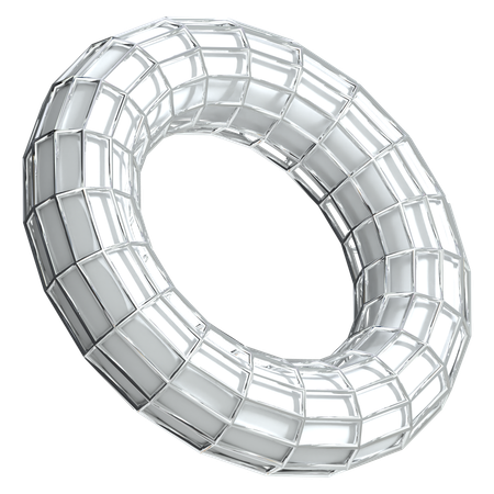 Torus Abstract Shape  3D Icon