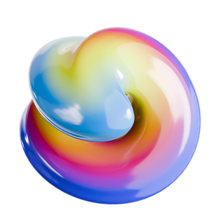 Torus Abstract Shape  3D Icon