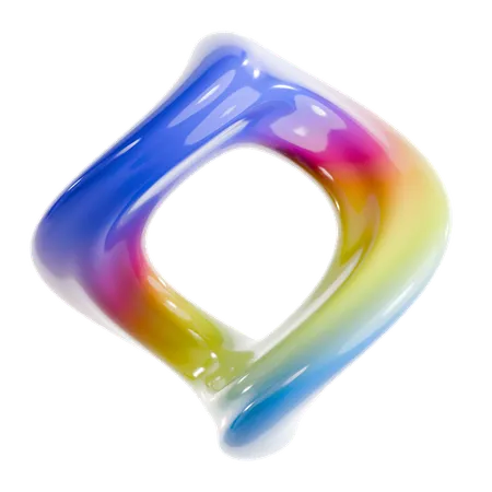 Torus Abstract Shape  3D Icon