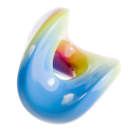 Torus Abstract Shape  3D Icon