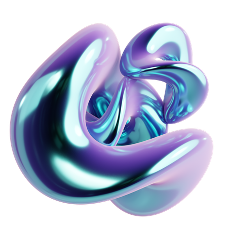 Torus Abstract Shape  3D Icon