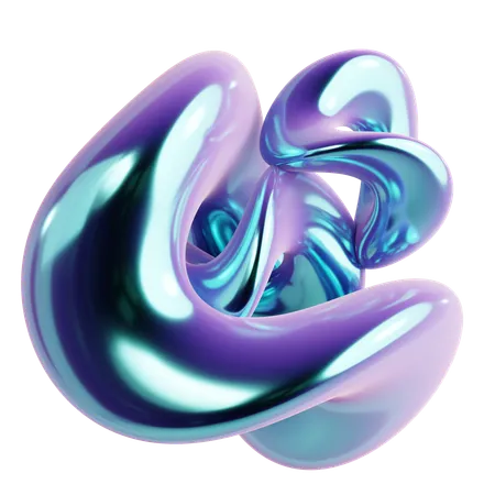 Torus Abstract Shape  3D Icon