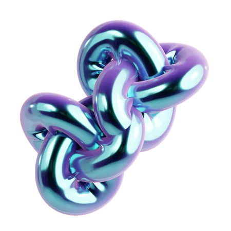 Torus Abstract Shape  3D Icon