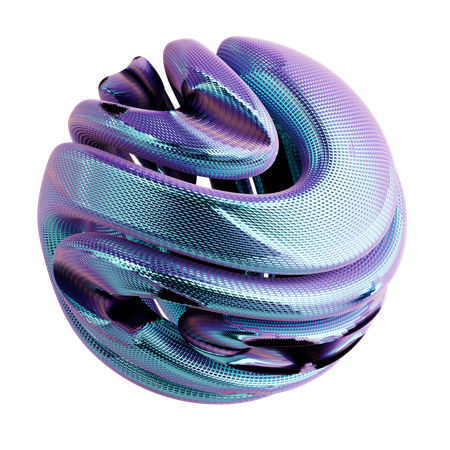 Torus Abstract Shape  3D Icon