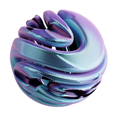 Torus Abstract Shape  3D Icon