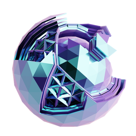 Torus Abstract Shape  3D Icon