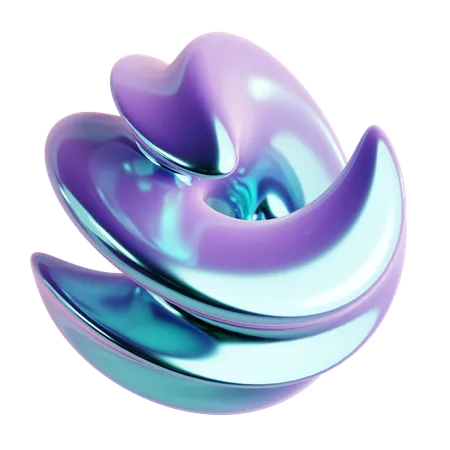 Torus Abstract Shape  3D Icon