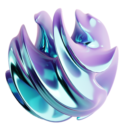 Torus Abstract Shape  3D Icon