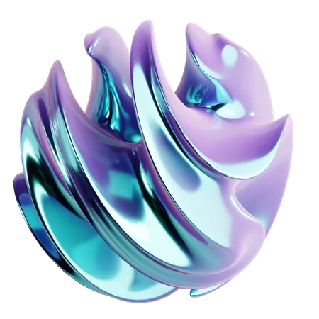 Torus Abstract Shape  3D Icon