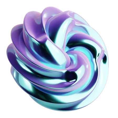 Torus Abstract Shape  3D Icon