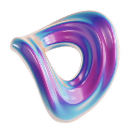 Torus Abstract Shape  3D Icon