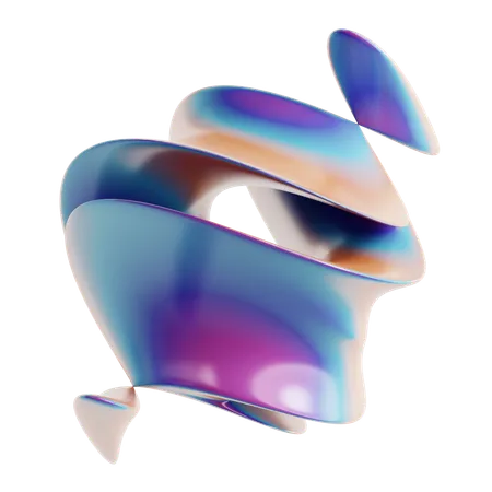 Torus Abstract Shape  3D Icon