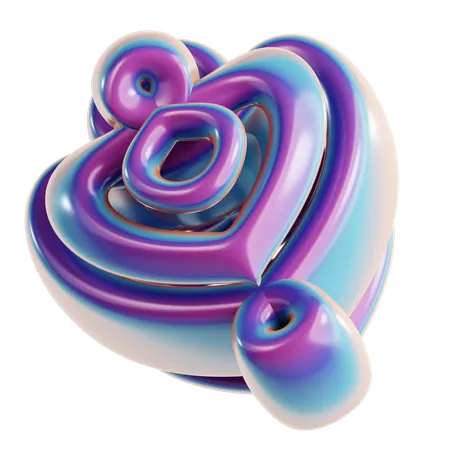 Torus Abstract Shape  3D Icon