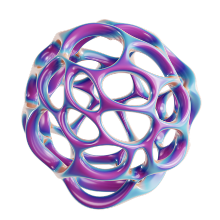 Torus Abstract Shape  3D Icon