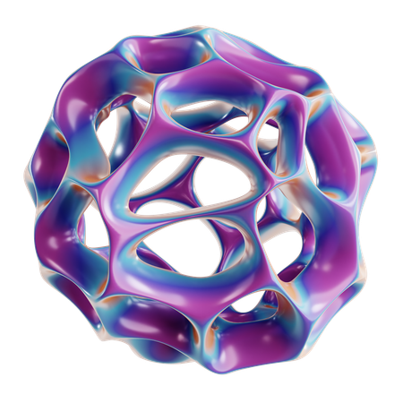 Torus Abstract Shape  3D Icon