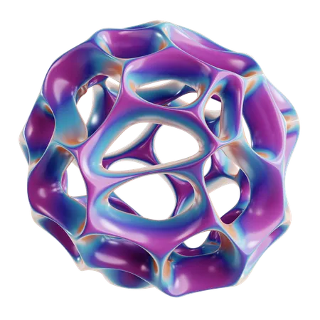 Torus Abstract Shape  3D Icon