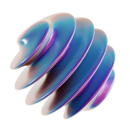 Torus Abstract Shape  3D Icon