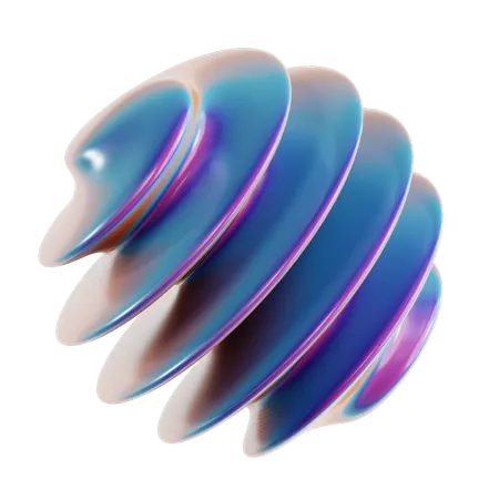 Torus Abstract Shape  3D Icon