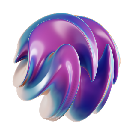 Torus Abstract Shape  3D Icon