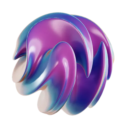 Torus Abstract Shape  3D Icon