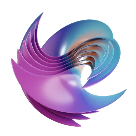 Torus Abstract Shape  3D Icon