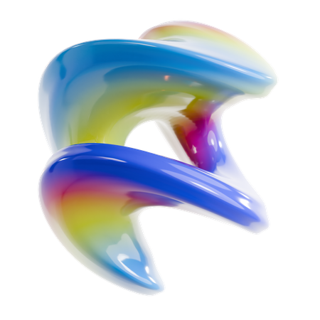 Torus Abstract Shape  3D Icon