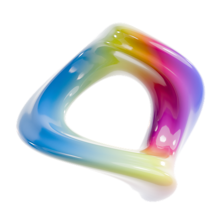 Torus Abstract Shape  3D Icon