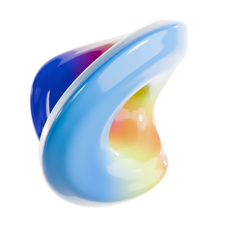 Torus Abstract Shape  3D Icon