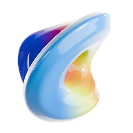 Torus Abstract Shape  3D Icon