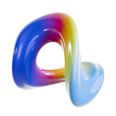 Torus Abstract Shape  3D Icon