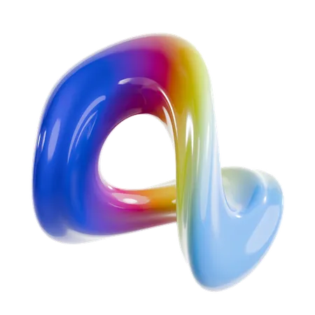 Torus Abstract Shape  3D Icon