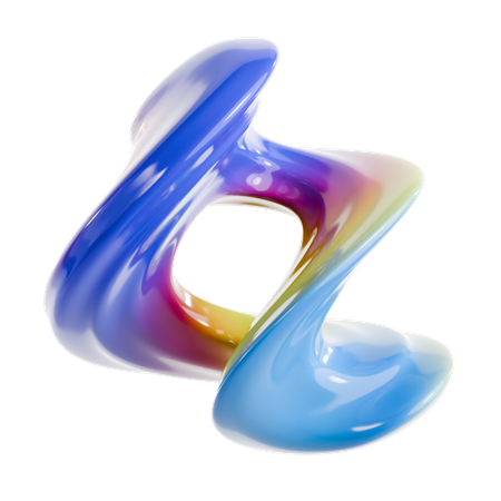 Torus Abstract Shape  3D Icon