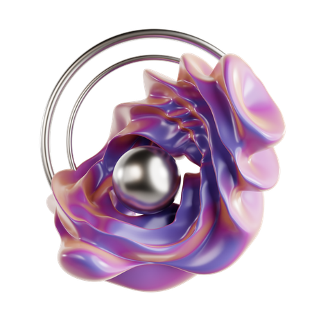 Torus Abstract Shape  3D Icon