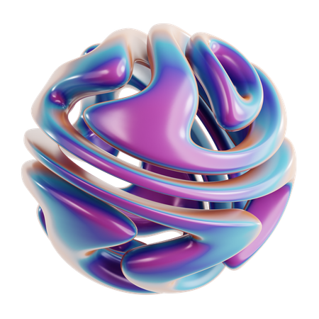 Torus Abstract Shape  3D Icon