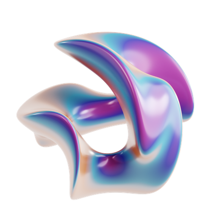 Torus Abstract Shape  3D Icon