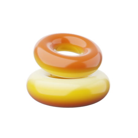 Torus Abstract Shape  3D Icon
