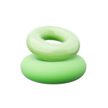 Torus Abstract Shape  3D Icon