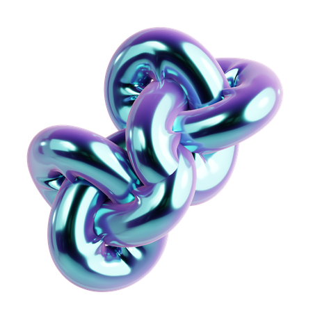 Torus abstrakte Form  3D Icon