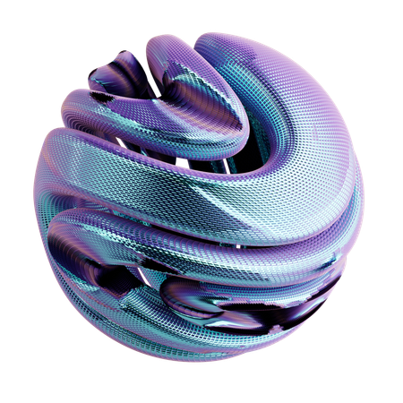 Torus abstrakte Form  3D Icon