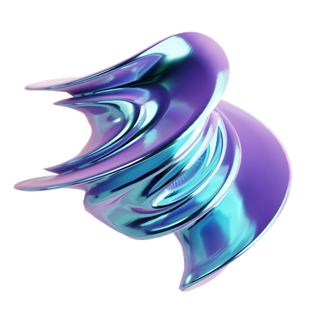 Torus abstrakte Form  3D Icon