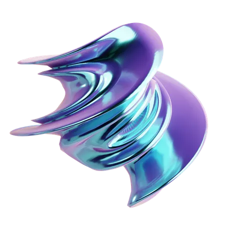 Torus abstrakte Form  3D Icon