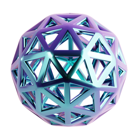 Torus abstrakte Form  3D Icon