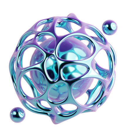 Torus abstrakte Form  3D Icon